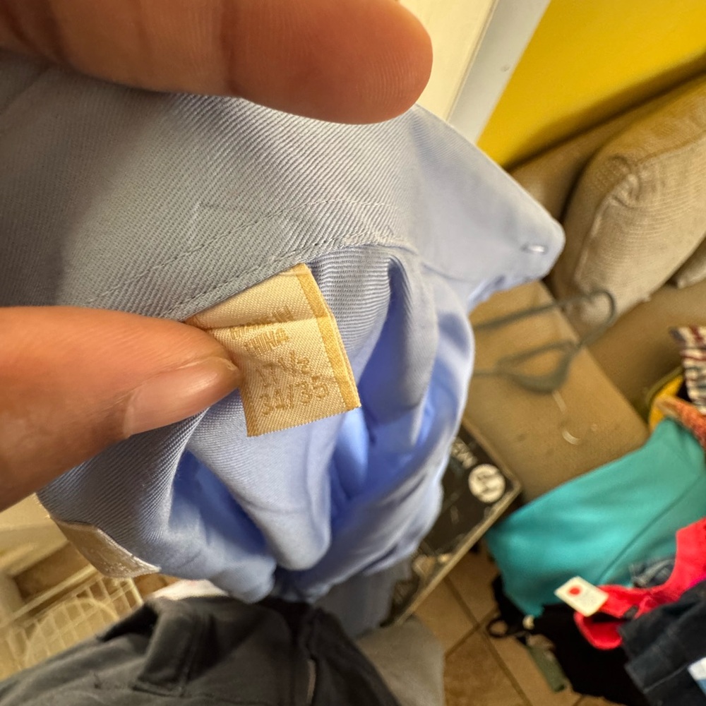 Michael Kors Sky Blue Non-Iron Shirt